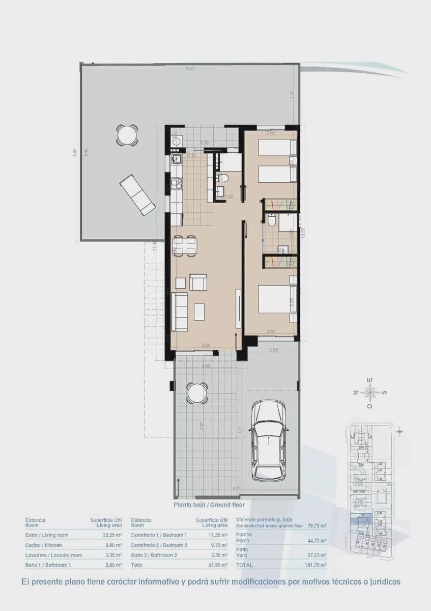 2 slaapkamer Appartement te koop in Pilar de la Horadada met zwembad garage - € 369.900 (Ref: 9087024)