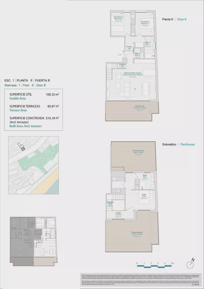 3 bedroom Apartment for sale in La Villajoyosa / Vila Joiosa - € 794,700 (Ref: 9087032)