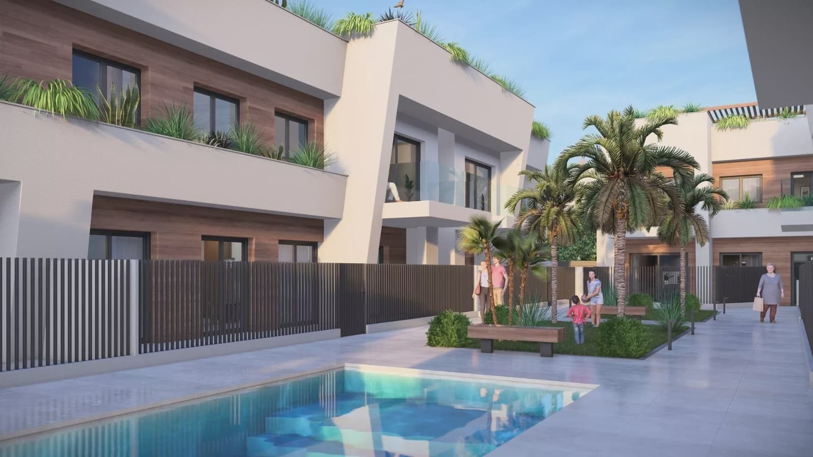 2 bedroom Bungalow for sale in Torre-Pacheco with pool garage - € 229,000 (Ref: 9087037)