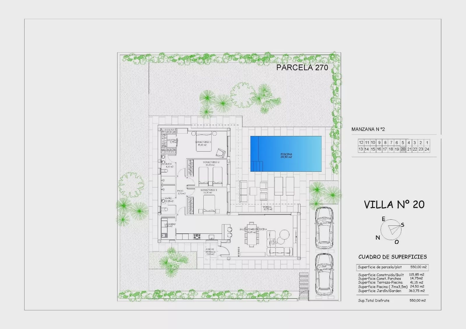3 soverom Villa til salgs i Calasparra med svømmebasseng - € 359 000 (Ref: 9087039)