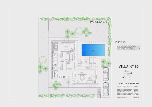 3 soverom Villa til salgs i Calasparra med svømmebasseng - € 359 000 (Ref: 9087039)