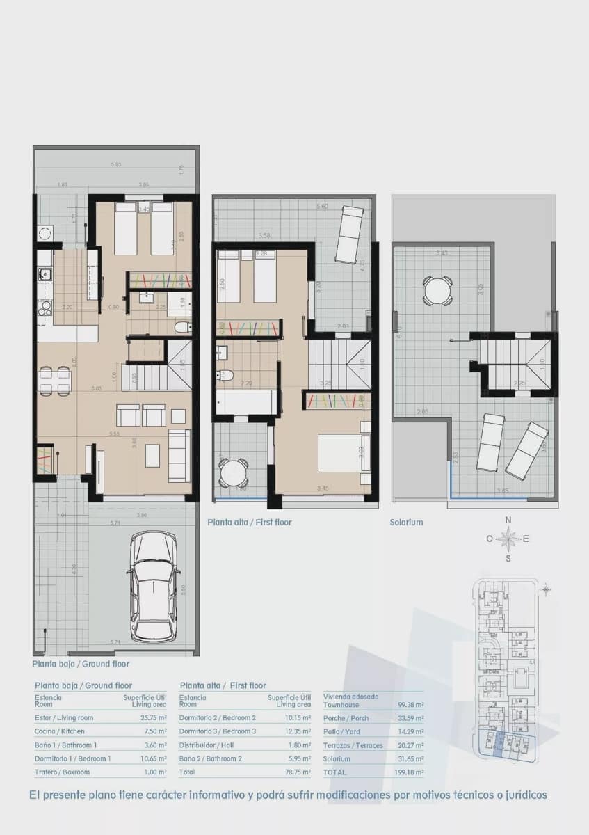 3 soverom Leilighet til salgs i Pilar de la Horadada med svømmebasseng garasje - € 459 900 (Ref: 9087056)