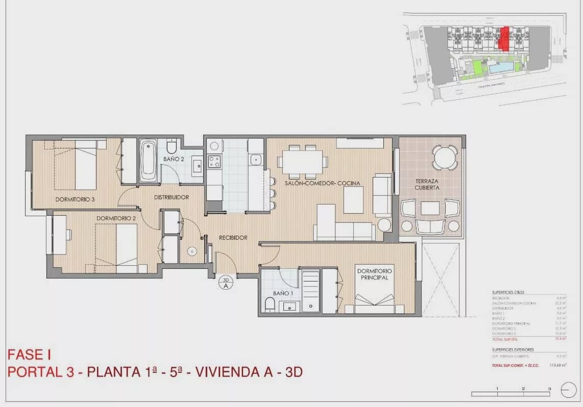 3 soveværelse Lejlighed til salg i Aguilas med swimmingpool garage - € 239.500 (Ref: 9087057)