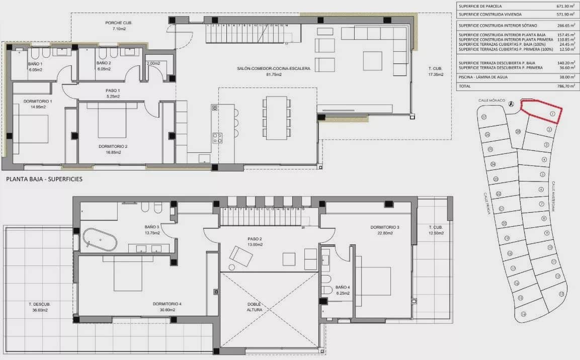 4 bedroom Villa for sale in Finestrat with pool garage - € 2,195,000 (Ref: 9087068)