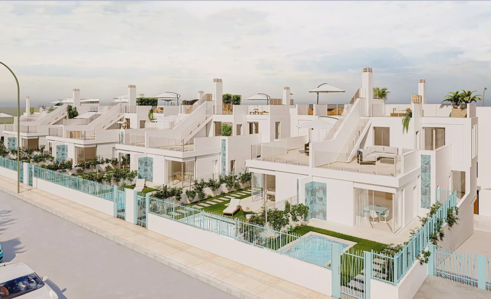 3 soveværelse Villa til salg i Los Alcazares med swimmingpool garage - € 467.000 (Ref: 9087087)