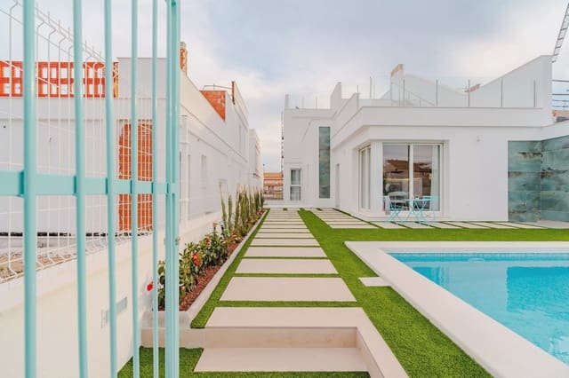 3 soveværelse Villa til salg i Las Lomas de Rame - Bahía Bella, Los Alcázares med swimmingpool garage - € 467.000 (Ref: 9087087)