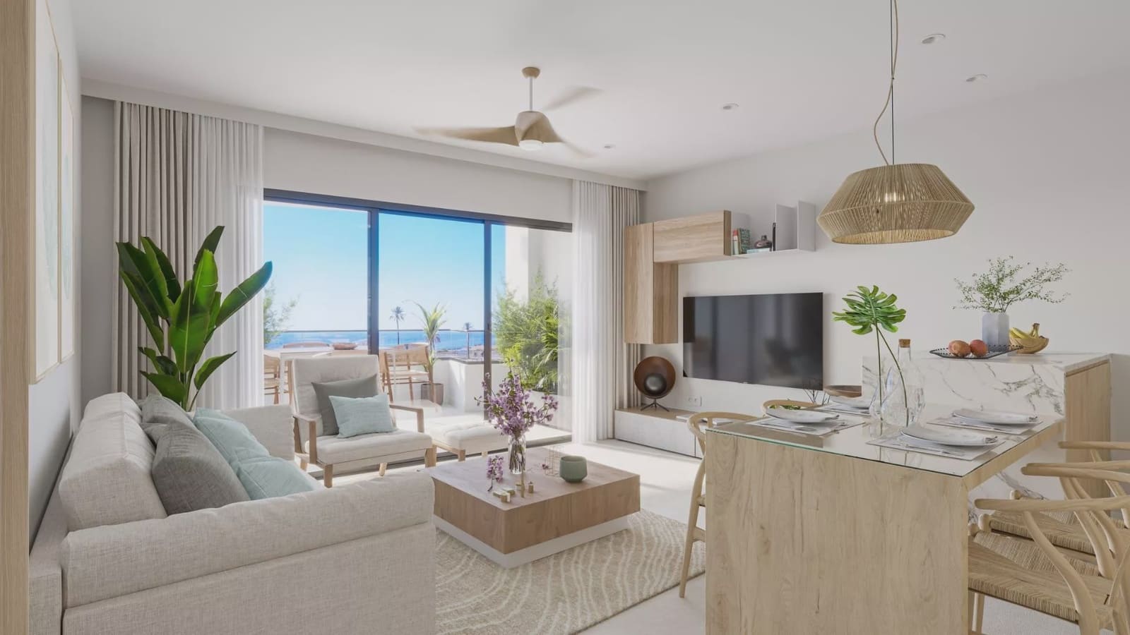1 soverom Leilighet til salgs i Lo Pagan med svømmebasseng garasje - € 270 000 (Ref: 9087098)