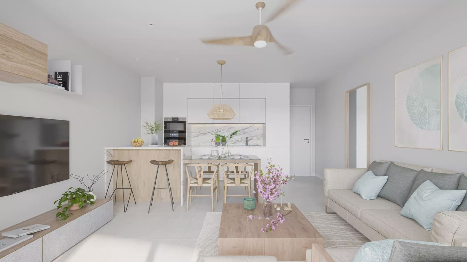 1 soverom Leilighet til salgs i Lo Pagan med svømmebasseng garasje - € 270 000 (Ref: 9087098)