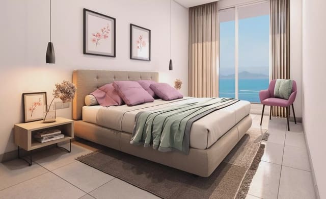 1 soveværelse Strandlejlighed til salg i La Manga del Mar Menor med swimmingpool - € 206.000 (Ref: 9087101)