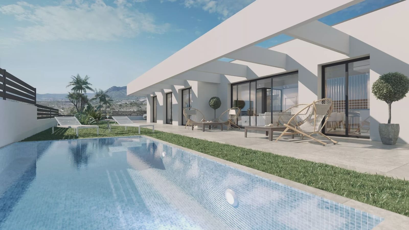 3 bedroom Villa for sale in Finestrat with pool garage - € 850,000 (Ref: 9087111)
