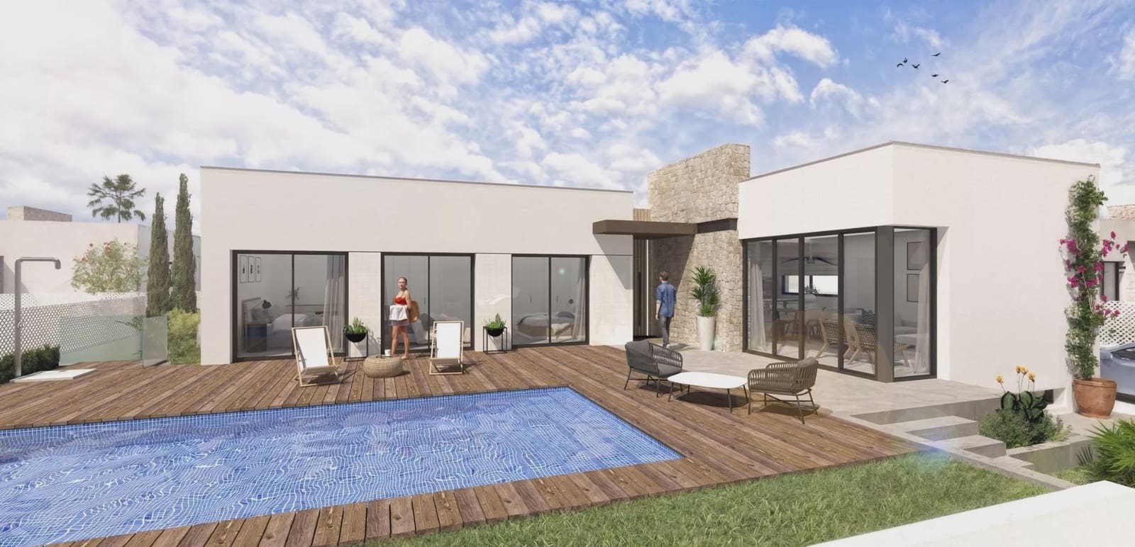 3 bedroom Villa for sale in Torre-Pacheco with pool - € 827,000 (Ref: 9132317)