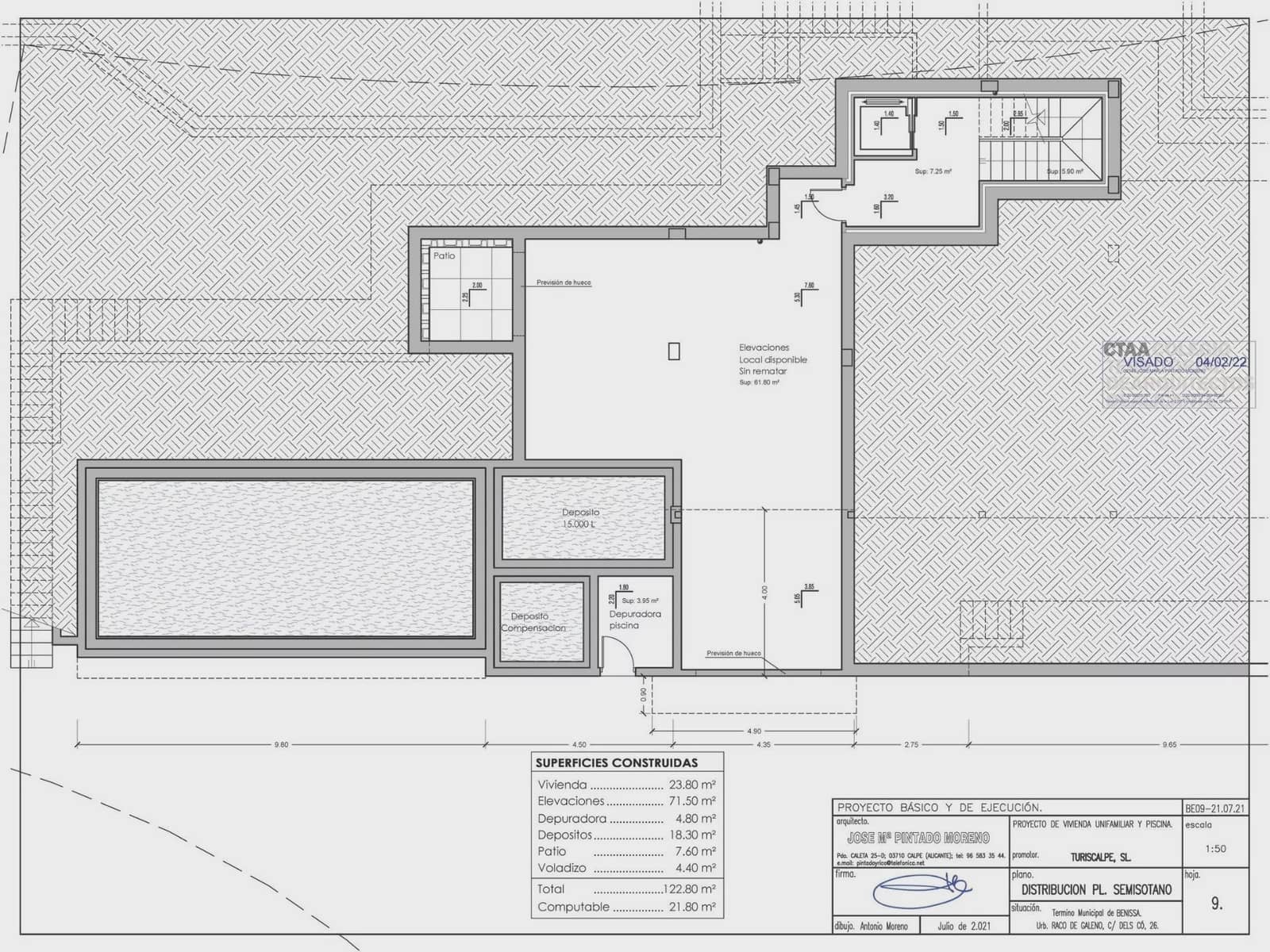 4 bedroom Villa for sale in Benissa with pool - € 2,450,000 (Ref: 9143328)
