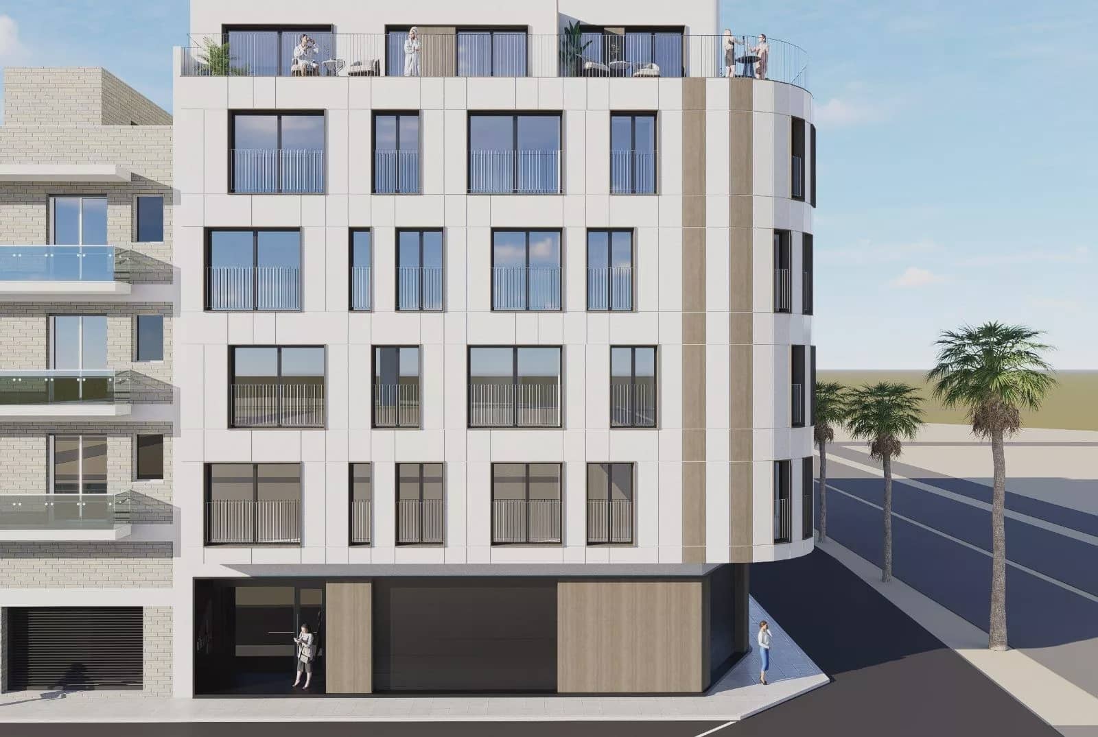 2 soverom Strandleiligheter til salgs i Torrevieja med svømmebasseng garasje - € 265 000 (Ref: 9163113)