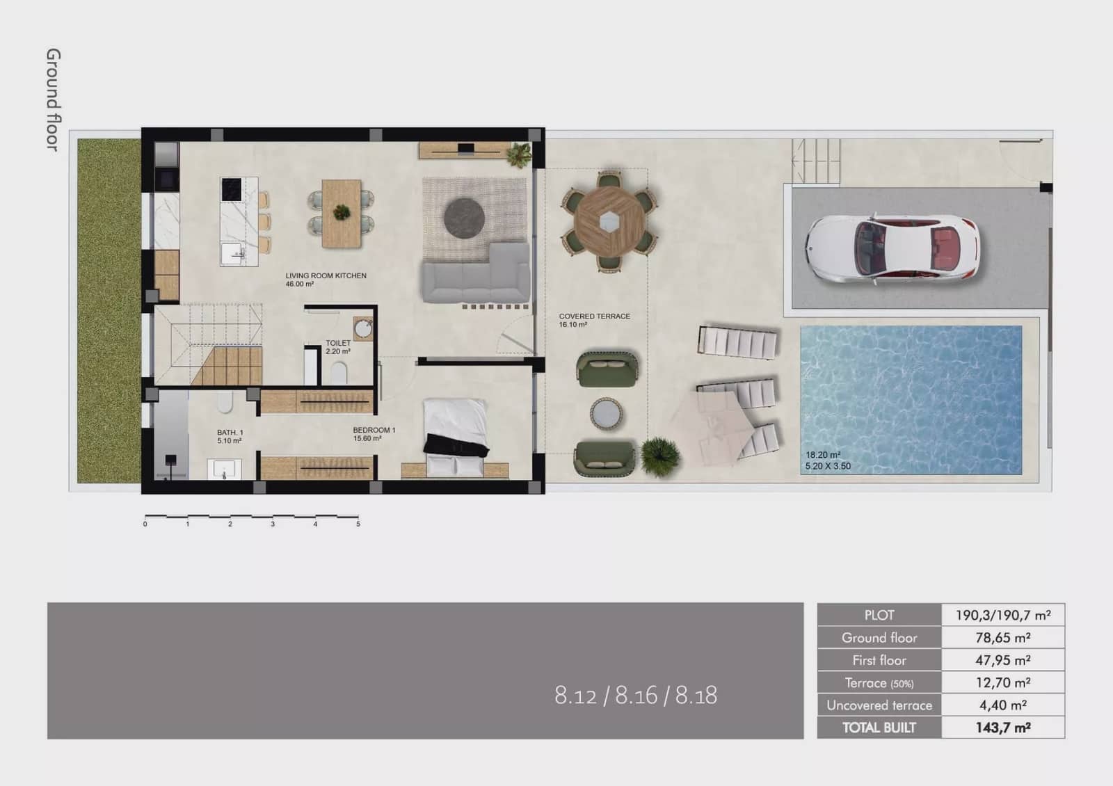 3 bedroom Semi-detached Villa for sale in Dolores with pool garage - € 415,000 (Ref: 9163115)