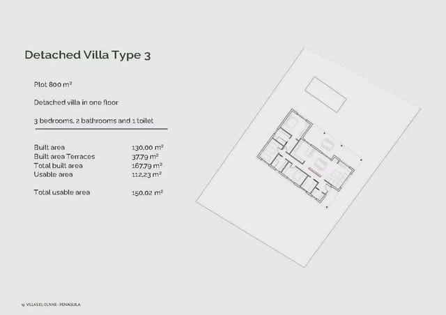 3 quarto Moradia para venda em Penàguila - 394 000 € (Ref: 9166612)