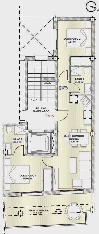 2 soveværelse Lejlighed til salg i Torrevieja med swimmingpool - € 388.000 (Ref: 9170530)