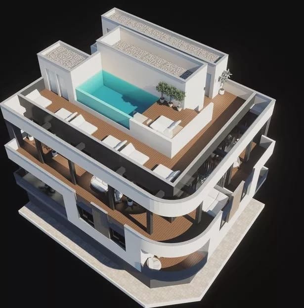 2 soverom Leilighet til salgs i Torrevieja med svømmebasseng - € 259 000 (Ref: 9170533)