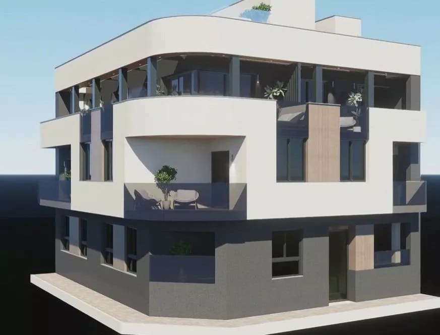 2 soverom Leilighet til salgs i Torrevieja med svømmebasseng - € 259 000 (Ref: 9170533)