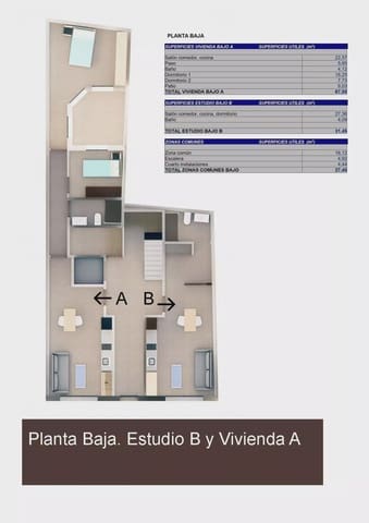 2 soverom Leilighet til salgs i Centro - Muelle Pesquero, Torrevieja - € 245 000 (Ref: 9187749)