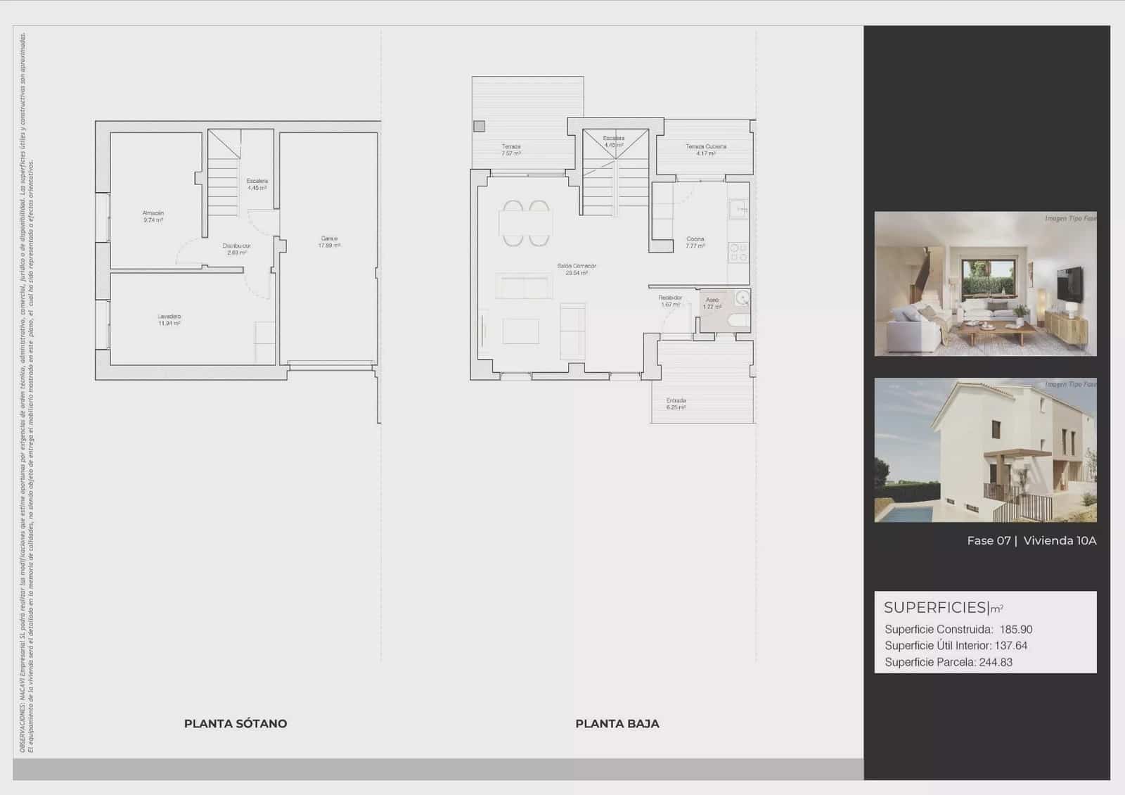3 camera da letto Villetta Bifamiliare in vendita in La Nucia con piscina garage - 594.000 € (Rif: 9187756)