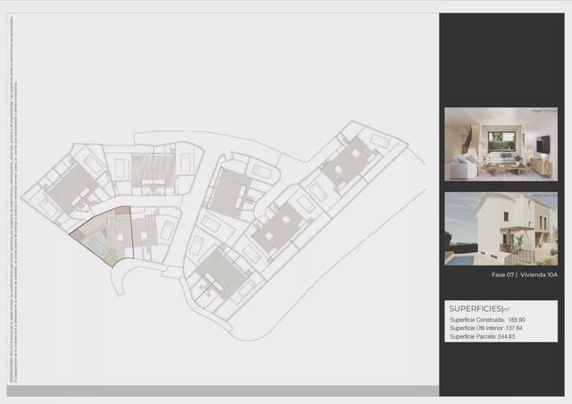 3 camera da letto Villetta Bifamiliare in vendita in Coloma  , La Nucia con piscina garage - 594.000 € (Rif: 9187756)