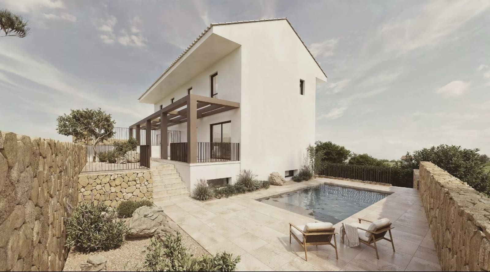 3 camera da letto Villetta Bifamiliare in vendita in La Nucia con piscina garage - 594.000 € (Rif: 9187756)