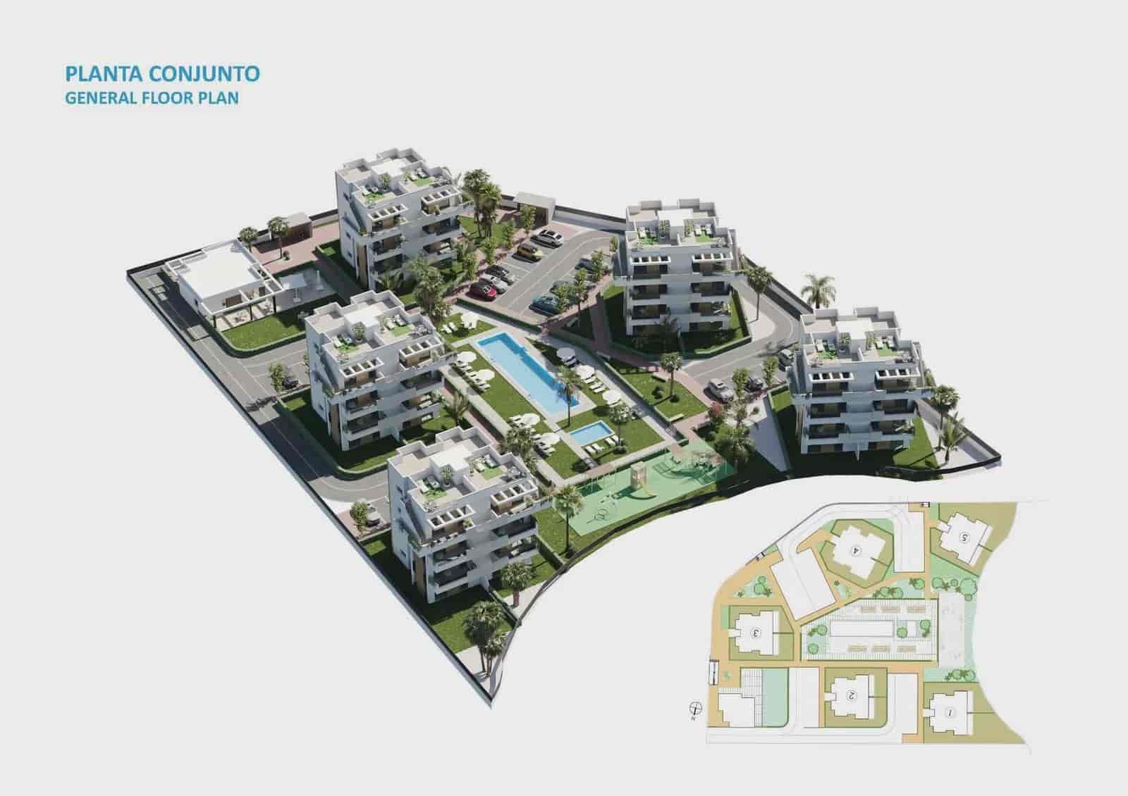 2 bedroom Apartment for sale in Torre-Pacheco with pool garage - € 289,900 (Ref: 9198262)