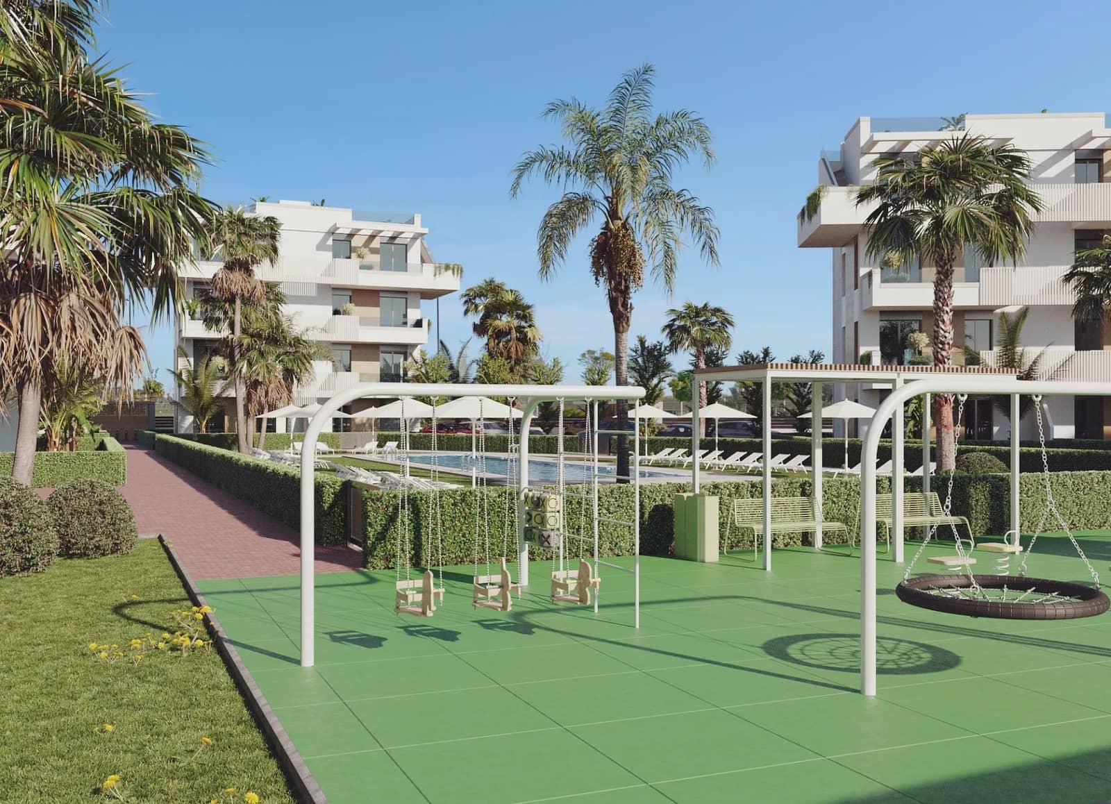 2 bedroom Apartment for sale in Torre-Pacheco with pool garage - € 289,900 (Ref: 9198262)