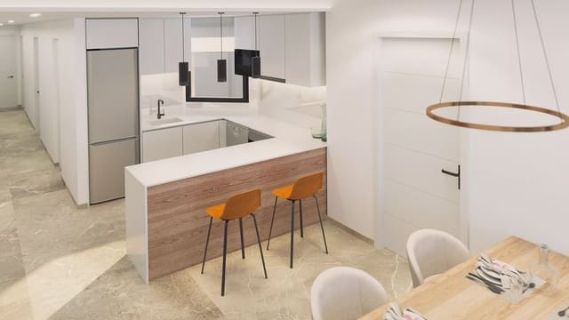 2 Zimmer Strandapartment zu verkaufen in Las Piscinas Naturales, Torrevieja - 395.500 € (Ref: 9242336)