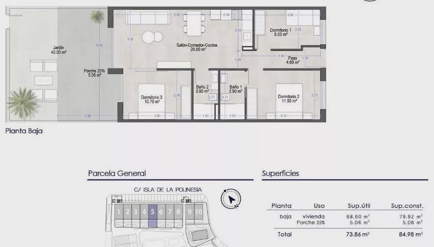 3 sypialnia Apartament na sprzedaż w Santiago de la Ribera z basenem garażem - 280 000 € (Ref: 9245733)
