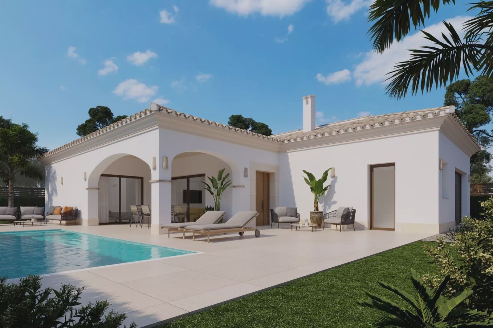 3 sovrum Villa till salu i San Pedro del Pinatar med pool garage - 809 950 € (Ref: 9267802)
