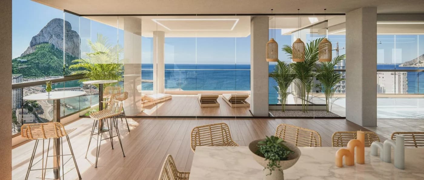2 bedroom Apartment for sale in Calpe / Calp with pool garage - € 620,000 (Ref: 9274685)