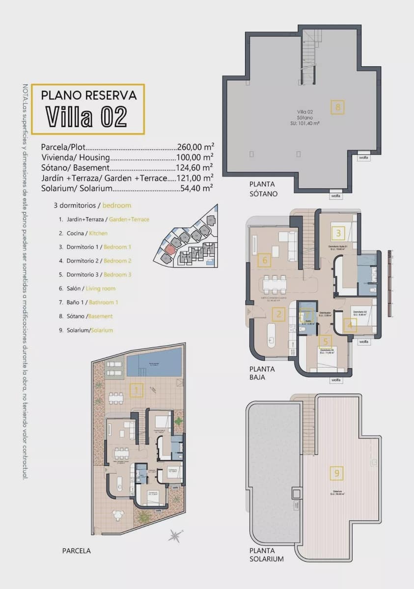 3 bedroom Villa for sale in Los Alcazares with pool garage - € 589,900 (Ref: 9287896)