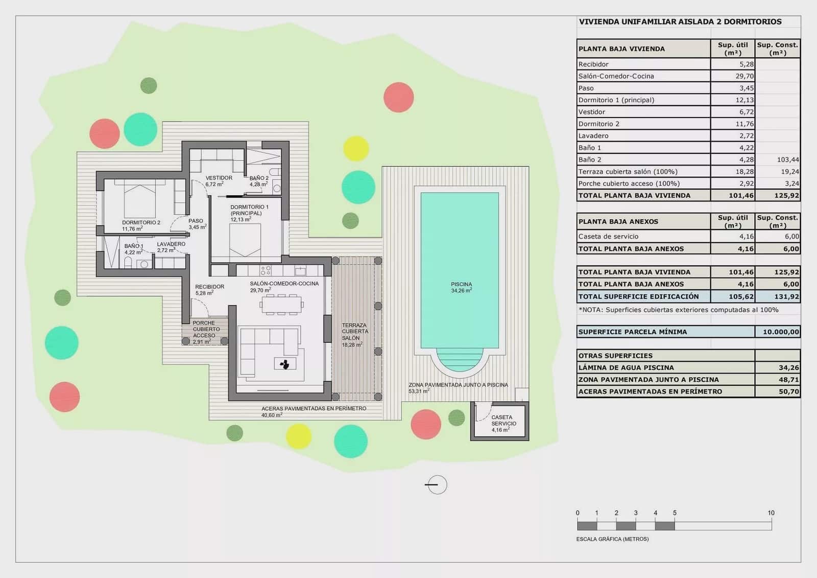 2 bedroom Villa for sale in Pinoso with pool - € 385,000 (Ref: 9298859)