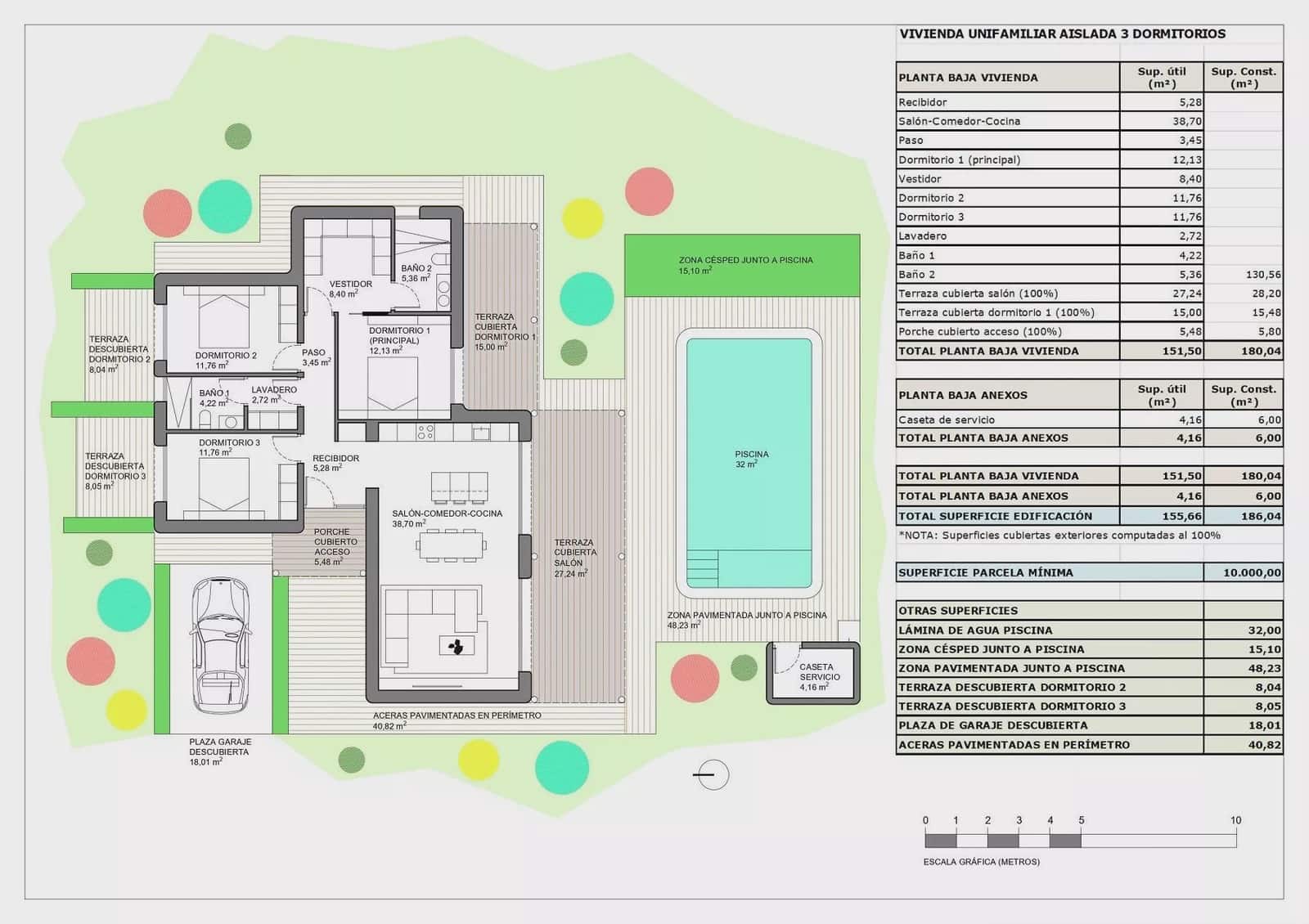3 bedroom Villa for sale in Pinoso with pool - € 455,000 (Ref: 9298863)