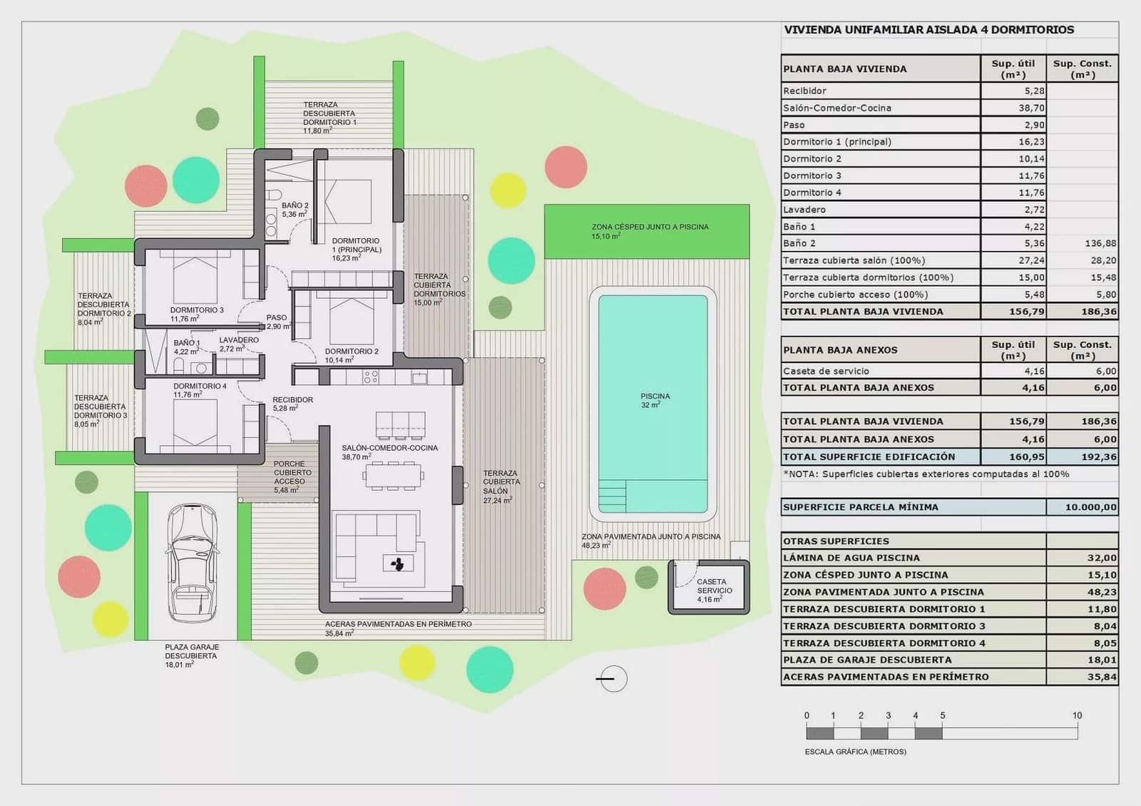 4 slaapkamer Villa te koop in Pinoso met zwembad - € 465.000 (Ref: 9298864)