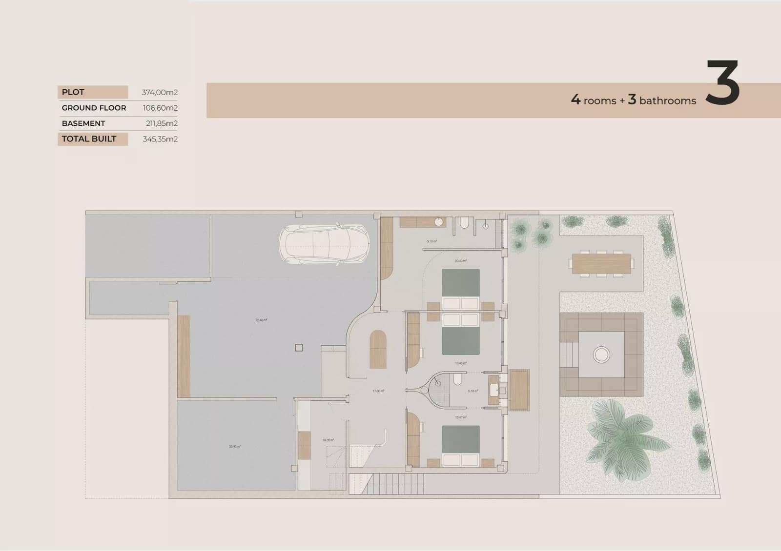 4 soverom Villa til salgs i Algorfa med svømmebasseng - € 830 000 (Ref: 9322336)