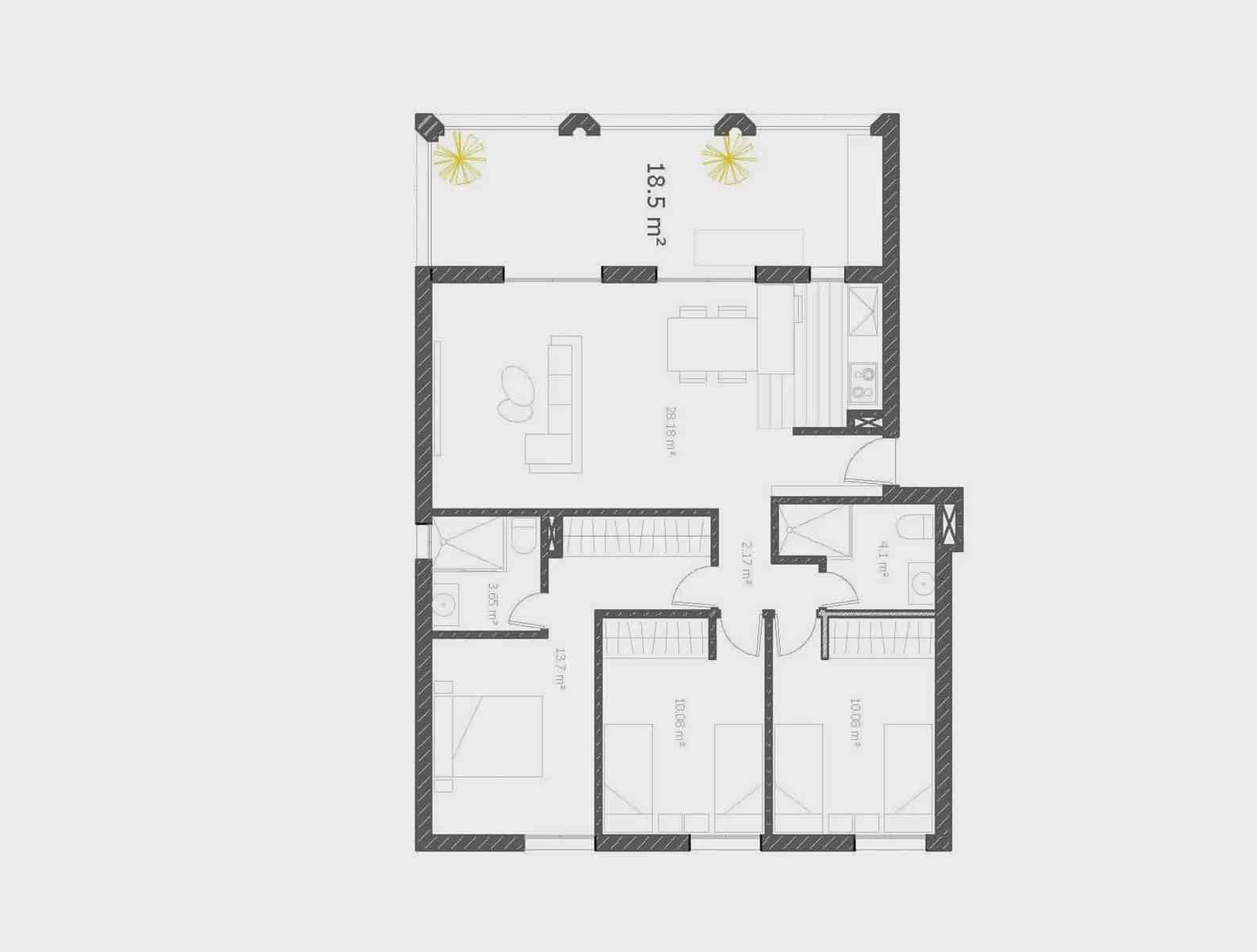 3 makuuhuone Ranta-asunto myytävänä paikassa La Villajoyosa / Vila Joiosa mukana uima-altaan 
autotalli - 500 000 € (Ref: 9329773)