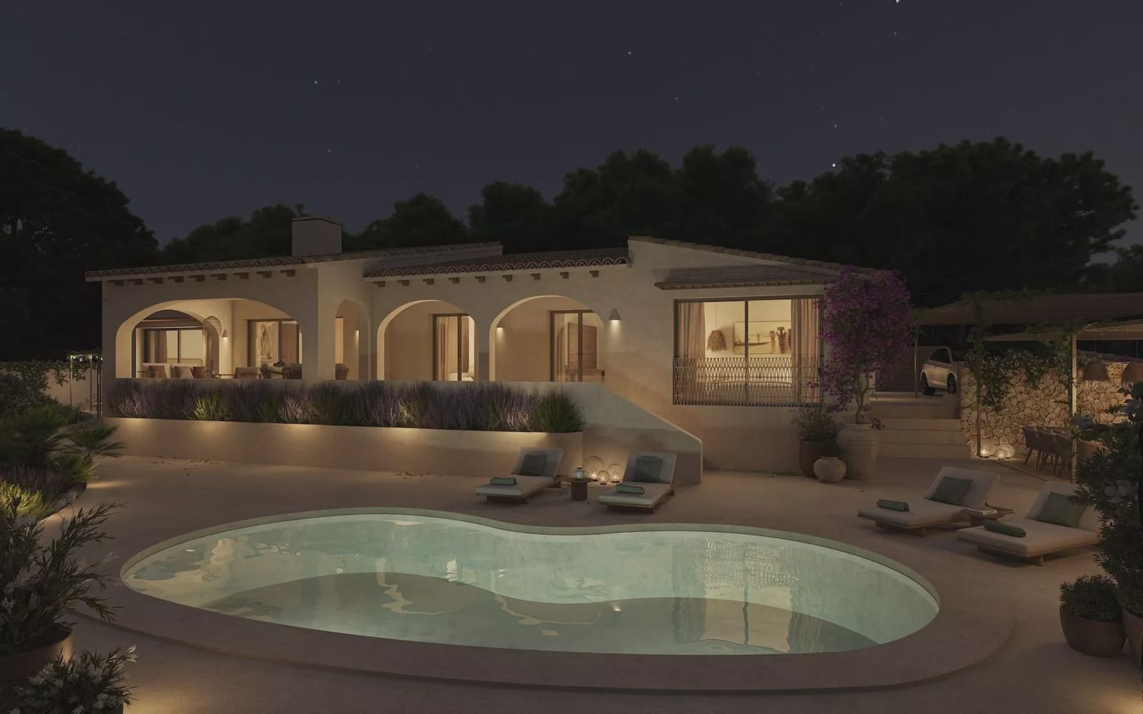 3 soveværelse Villa til salg i Benissa med swimmingpool - € 1.250.000 (Ref: 9360800)