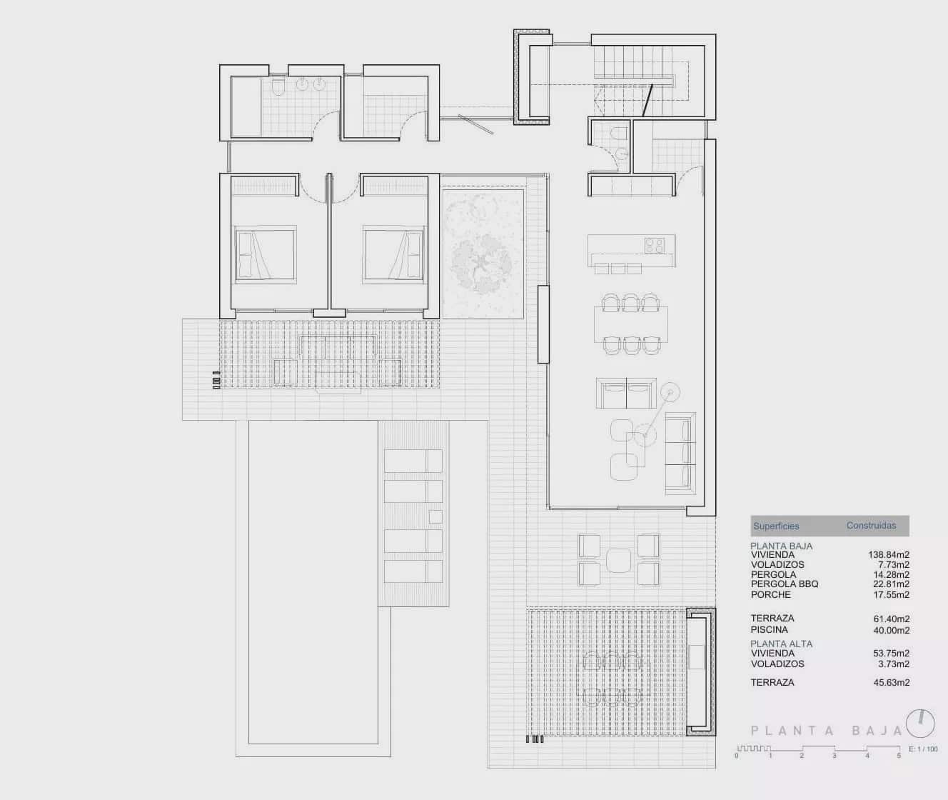 3 chambre Villa/Maison à vendre à Javea / Xabia avec piscine garage - 1 450 000 € (Ref: 9363330)