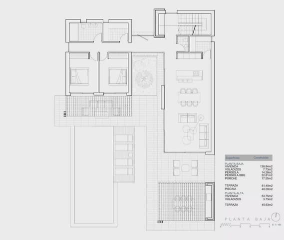 3 chambre Villa/Maison à vendre à Portichol - Balcón al Mar, Javea / Xàbia avec piscine garage - 1 450 000 € (Ref: 9363330)