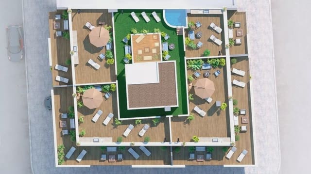 2 sypialnia Apartament na sprzedaż w Parque de las Naciones, Torrevieja z basenem - 349 000 € (Ref: 9377696)