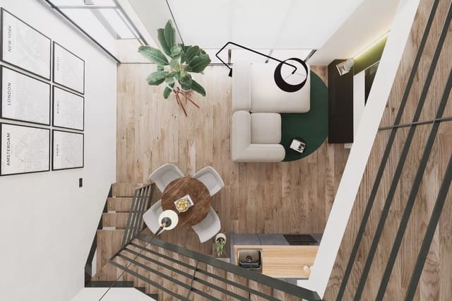2 soveværelse Loft til salg i Babel, Alicante by med swimmingpool - € 319.900 (Ref: 9400733)