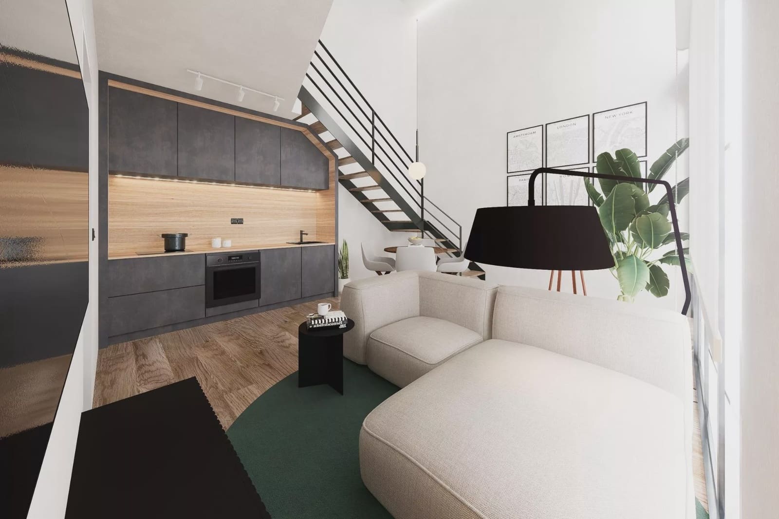 2 soveværelse Loft til salg i Alicante by med swimmingpool - € 319.900 (Ref: 9400733)