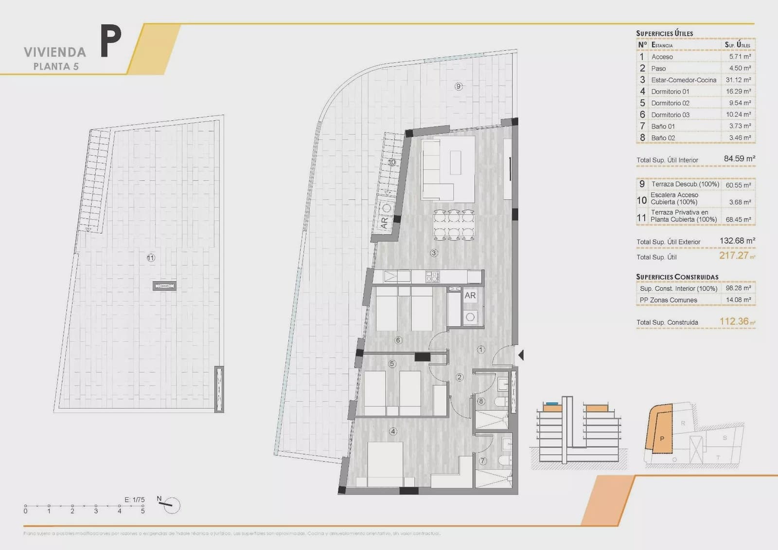 3 soverom Leilighet til salgs i Torrevieja med svømmebasseng - € 440 000 (Ref: 9415755)