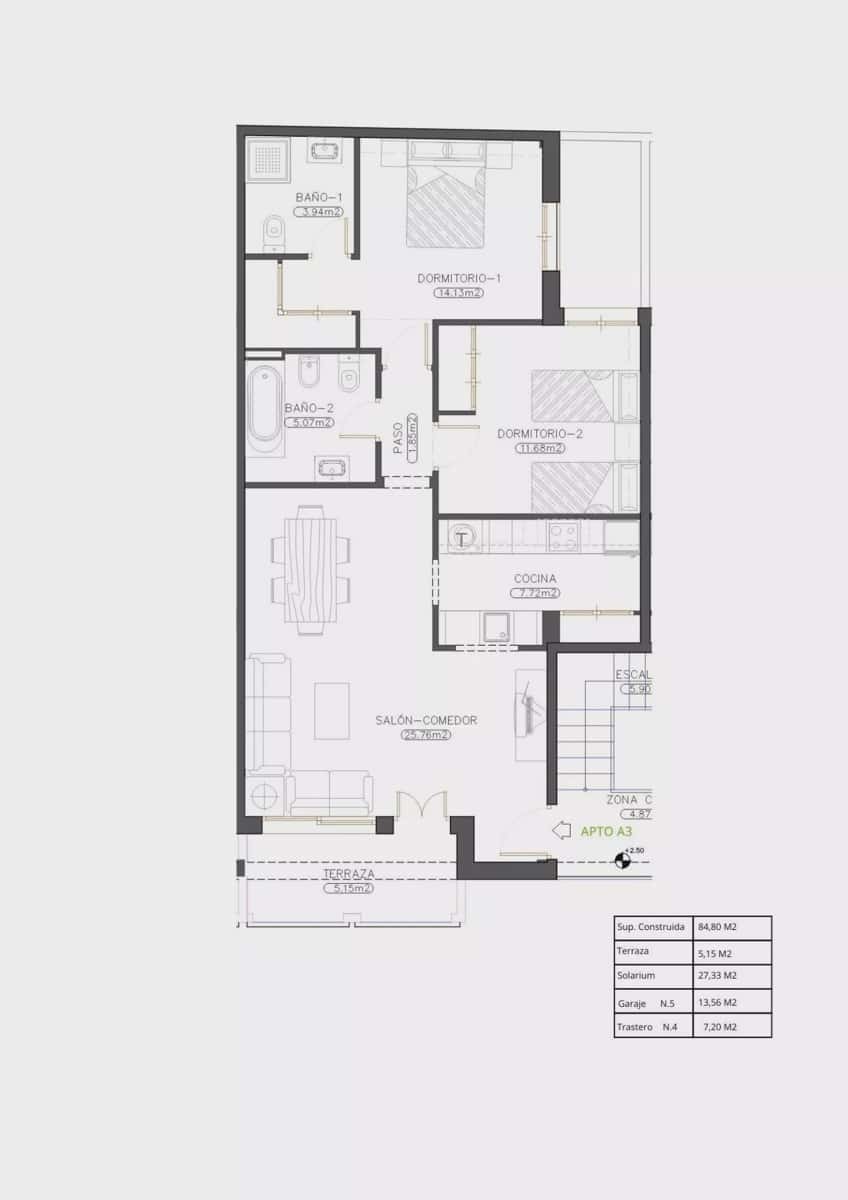 2 bedroom Apartment for sale in Cuevas del Almanzora with pool garage - € 153,900 (Ref: 9430962)