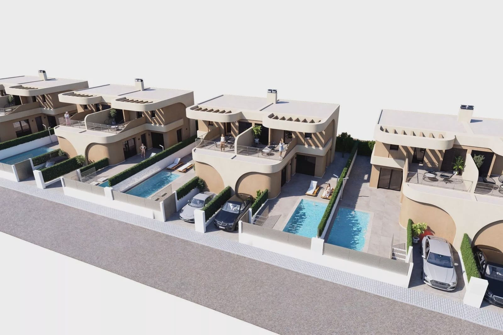 3 bedroom Semi-detached Villa for sale in Daya Nueva with garage - € 399,900 (Ref: 9430964)