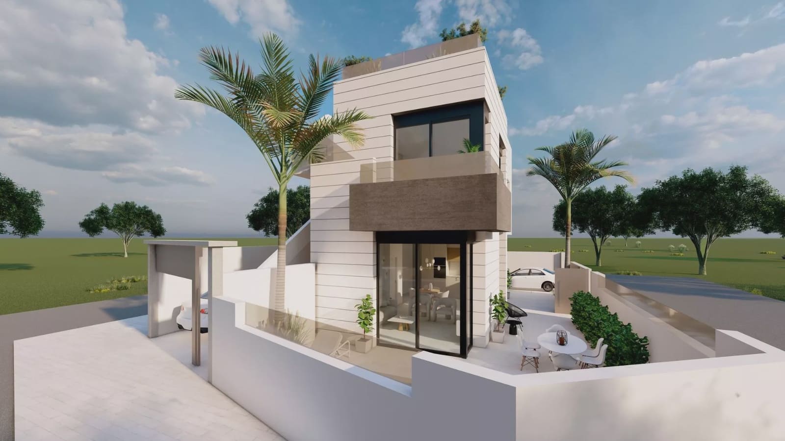 Bungalow de 2 habitaciones en Pilar de la Horadada en venta con piscina garaje - 359.000 € (Ref: 9437078)