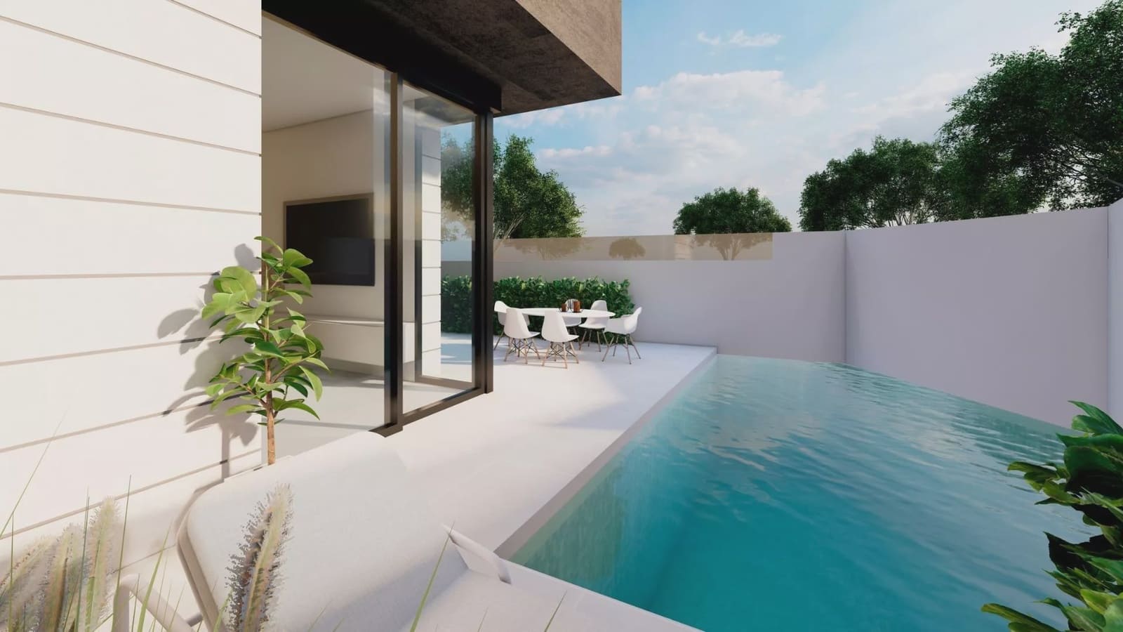 Bungalow de 2 habitaciones en Pilar de la Horadada en venta con piscina garaje - 359.000 € (Ref: 9437078)