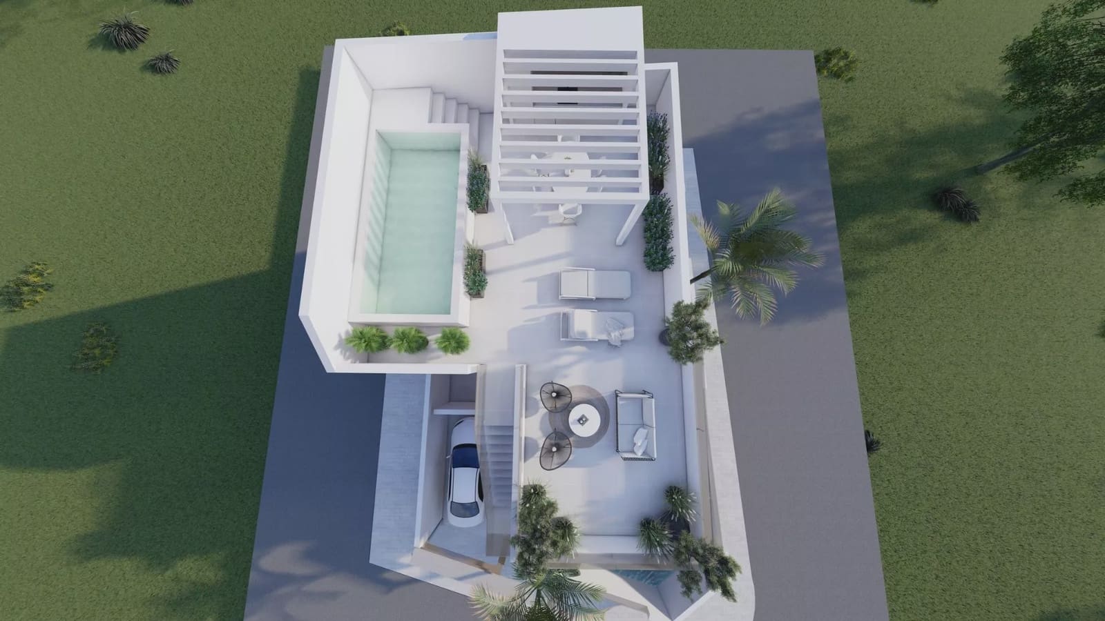 Bungalow de 2 habitaciones en Pilar de la Horadada en venta con piscina garaje - 359.000 € (Ref: 9437078)